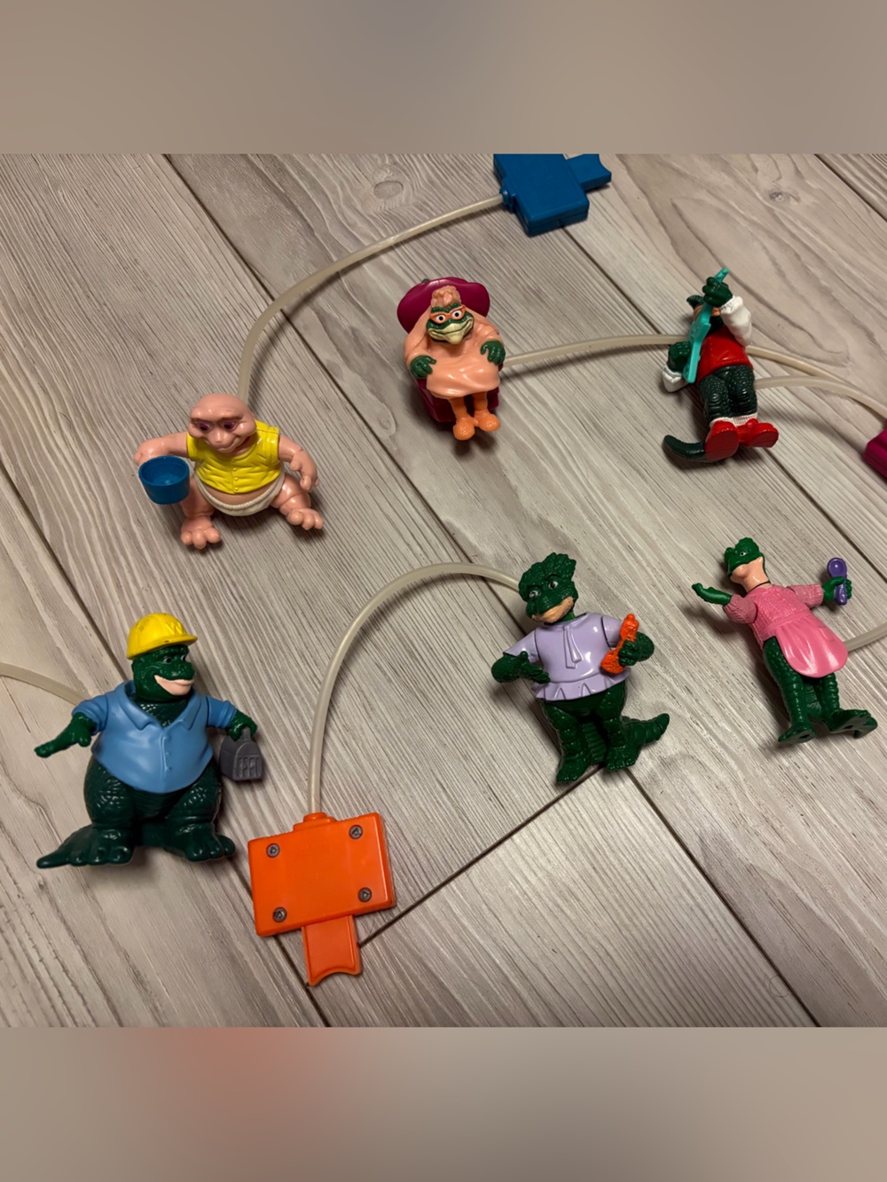 1990’s Dinosaurs Dino-motion Happy Meal Toys